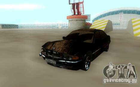 BMW 750 Damaged для GTA San Andreas