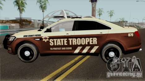 Ford Taurus 2013 Bone County Police для GTA San Andreas