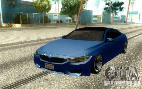 BMW M4 F82 2014 Low Poly для GTA San Andreas