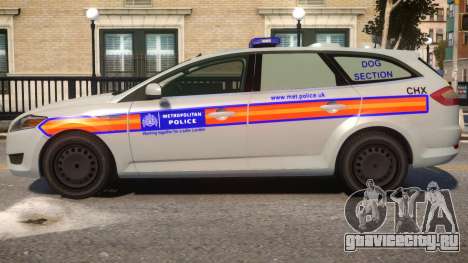 Ford Mondeo Dog Section Metropolitan Police для GTA 4