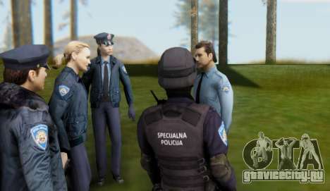 Хорватские Полицейские Пакет для GTA San Andreas