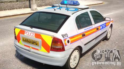 Met Police 2004 Astra Mk4 для GTA 4