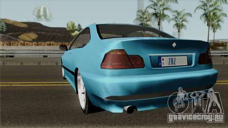 BMW E46 Low-Poly для GTA San Andreas