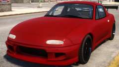 Mazda MX-5 Red для GTA 4