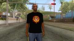 Gucci Angry Cat T-Shirt Black для GTA San Andreas
