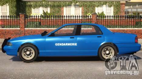 Vapid Stanier de la Gendarmerie для GTA 4