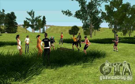 Вечеринка в деревне (GTA Криминальная Россия) для GTA San Andreas