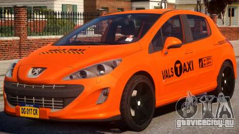 Peugeot Taxi VALS для GTA 4