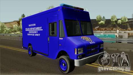 RPD Van Swat RE3 для GTA San Andreas