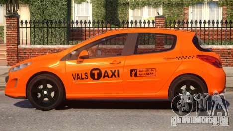 Peugeot Taxi VALS для GTA 4