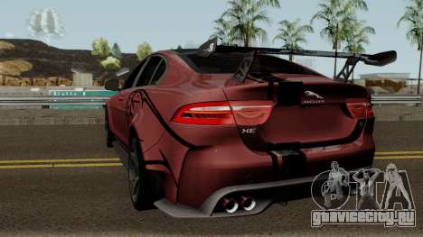 Jaguar XE SV Project 8 2017 для GTA San Andreas