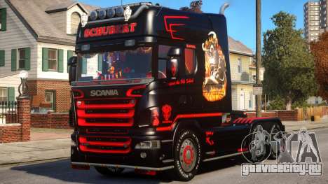 Scania R580 Longline Custom PJ13 для GTA 4