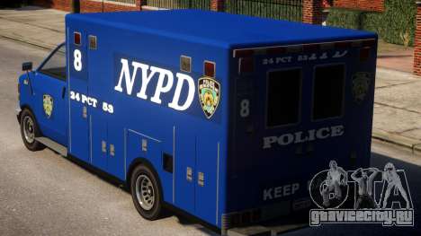 Police NYPD Van для GTA 4
