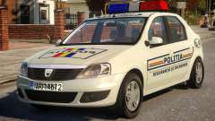 Dacia Logan Police для GTA 4