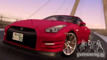 Nissan GT-R Red Carbon для GTA San Andreas