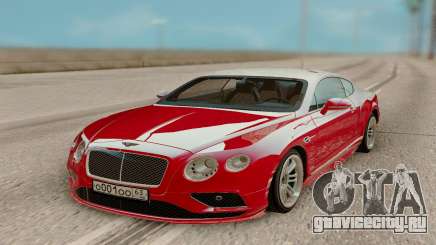 Bentley Continental GT Red для GTA San Andreas