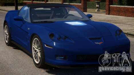 ZR1 Chevrolet Corvette для GTA 4