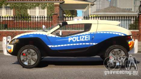VW Concept T German Police Car для GTA 4