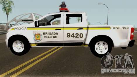 Chevrolet S-10 Brazilian Police для GTA San Andreas