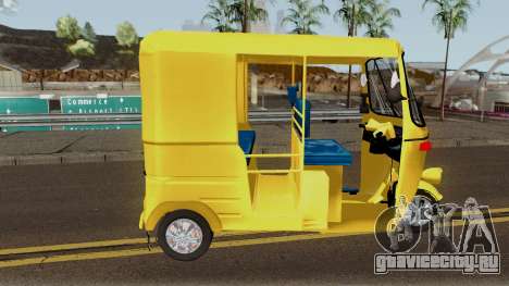 Real Indian Rickshaw для GTA San Andreas