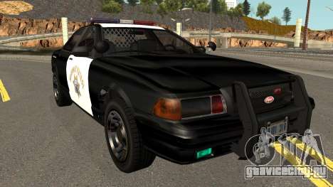 Vapid Stainer SAHP Police GTA V для GTA San Andreas