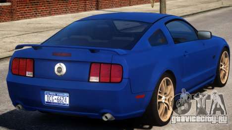 Ford Mustang GT V1 для GTA 4