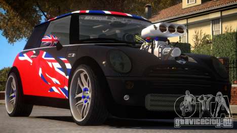 Mini Cooper S V8 UK для GTA 4