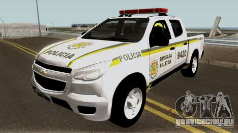 Chevrolet S-10 Brazilian Police для GTA San Andreas