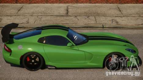 Dodge Viper 2013 PJ2 для GTA 4