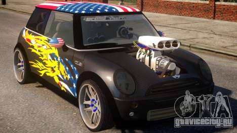 Mini Cooper S V8 USA для GTA 4