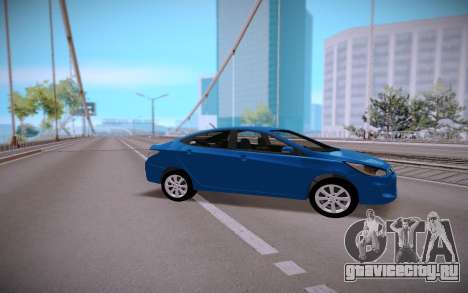 Hyundai Solaris для GTA San Andreas