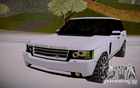 Land Rover Range Rover Supercharged Mk.III 2012 для GTA San Andreas