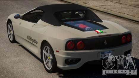 2000 Ferrari 360 Spider V1.3 для GTA 4