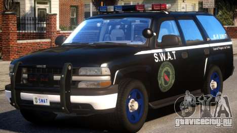 Chevrolet Tahoe Z71 Police (SWAT) для GTA 4