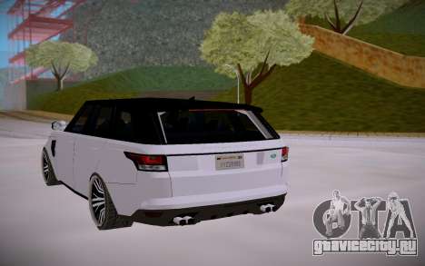 Land Rover Range Rover SVR SA StyledLow Poly для GTA San Andreas