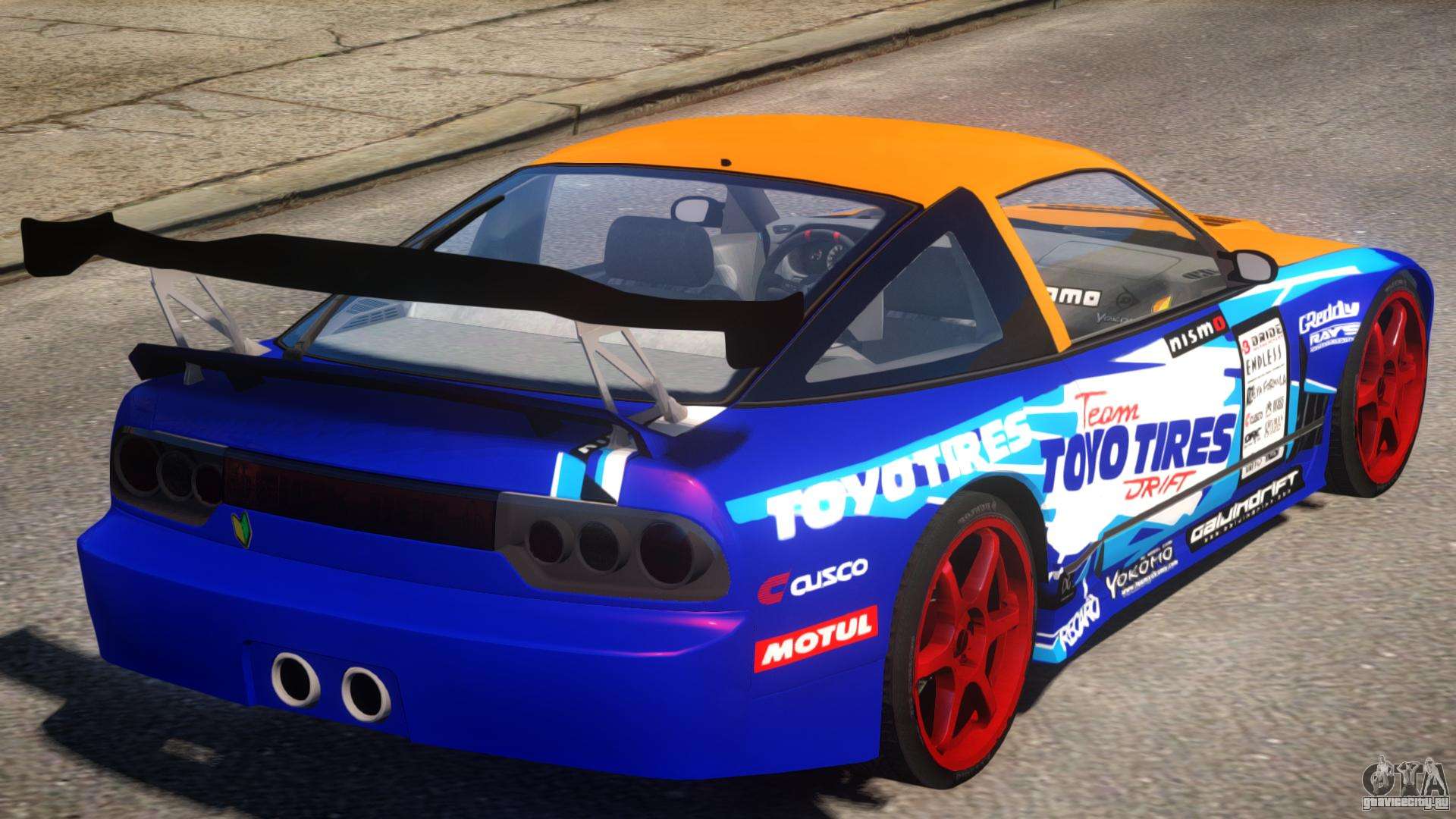 Nissan 240SX Drift Car для GTA 4