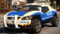 VW Concept T German Police Car для GTA 4
