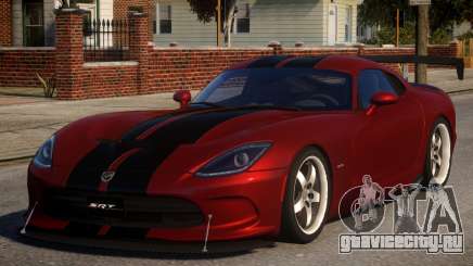 Dodge Viper 2013 PJ1 для GTA 4
