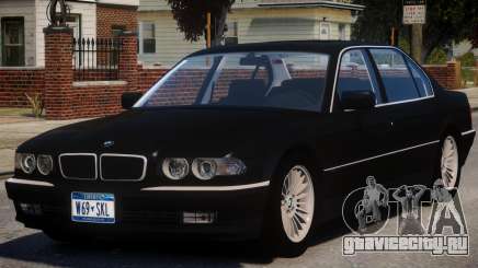 1998 BMW 750 E38 V1.1 для GTA 4