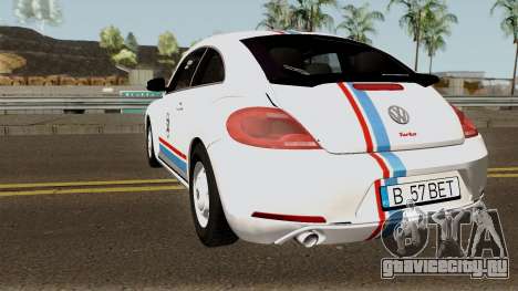 Volkswagen Beetle - Herbie 2013 для GTA San Andreas
