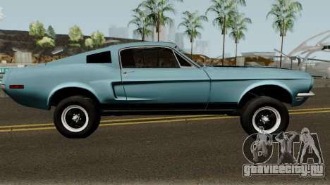 Ford Mustang GT390 Bullitt Edition 1968 для GTA San Andreas