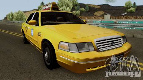 Ford Crown Victoria Taxi Downtown Cab v1.0 2003 для GTA San Andreas