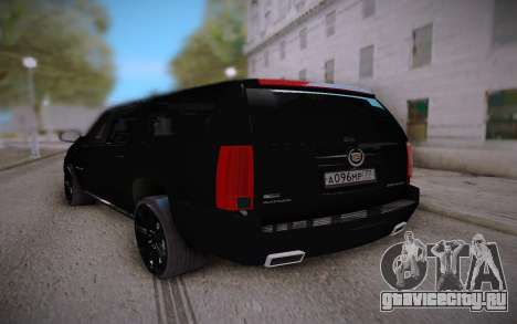 Cadillac Escalade ESV 2012 для GTA San Andreas