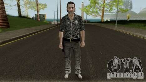 Rick Grimes from TWD V2 для GTA San Andreas