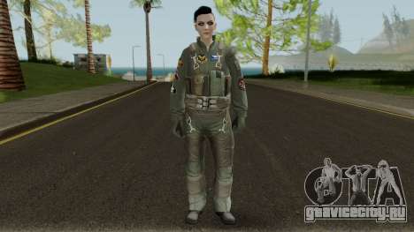 GTA Online Random Skin 6 USAF Pilot для GTA San Andreas