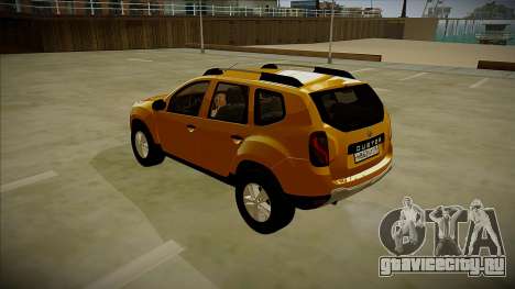Renault Duster для GTA San Andreas