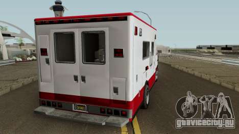 Brute Ambulance GTA 5 для GTA San Andreas