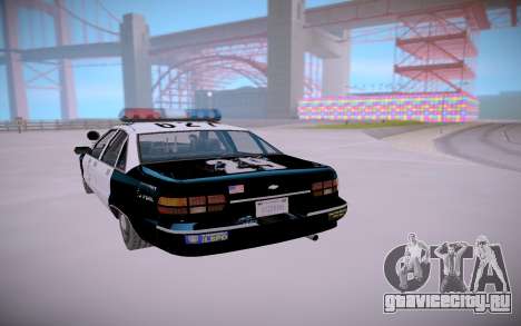 Chevrolet Caprice 1992 Police LQ для GTA San Andreas