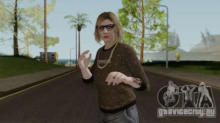 After Hours DLC Skin Female With Normal Map для GTA San Andreas