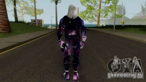 Fortnite Male Galaxy Outfit для GTA San Andreas